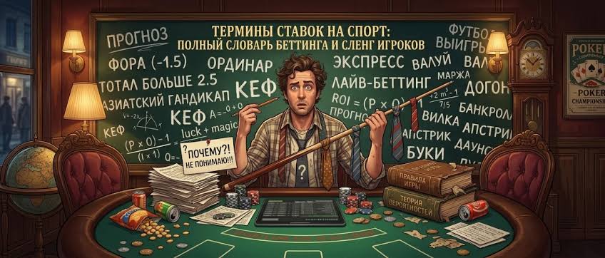 Словарь беттора — все термины ставок простым языком