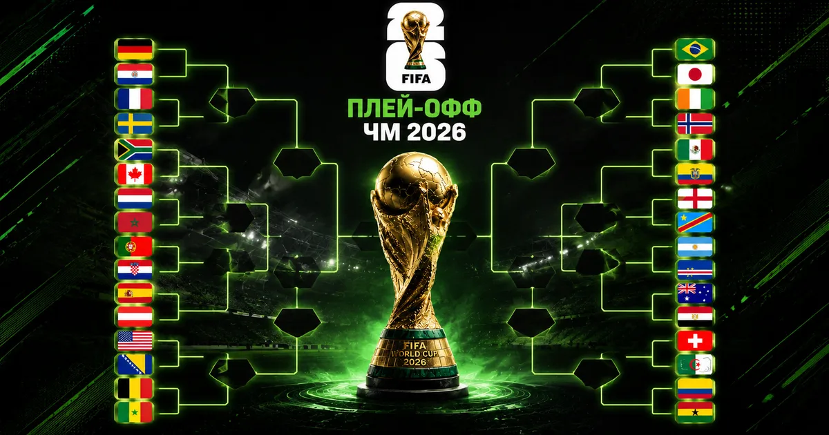 Сетка плей-офф ЧМ-2026 — все 16 пар, расписание и путь к финалу